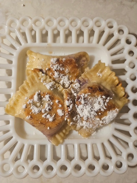 Blueberry & Cheese Pierogi