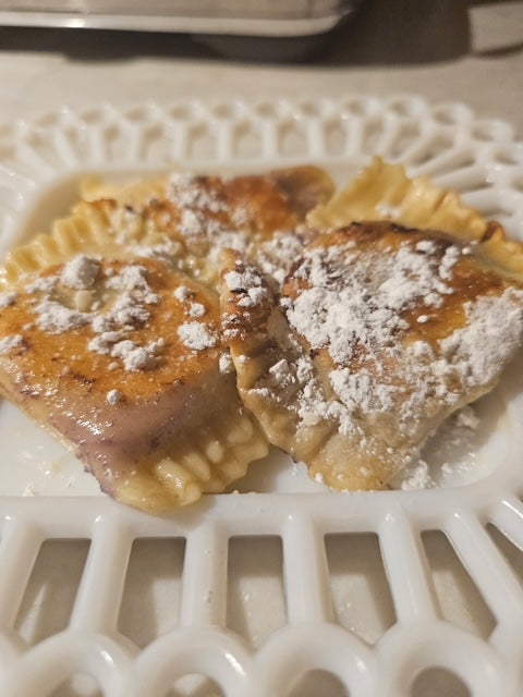 Blueberry & Cheese Pierogi
